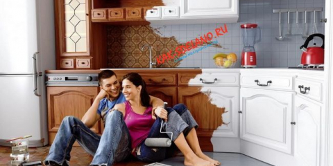 Kuchyňský design 9 čtverečních metrů: příklady skutečných interiérů